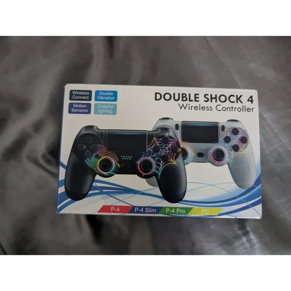 INCOMPLETE Pack Wireless Controller for PlayStation4 PC 1000mAh Battery, RGB